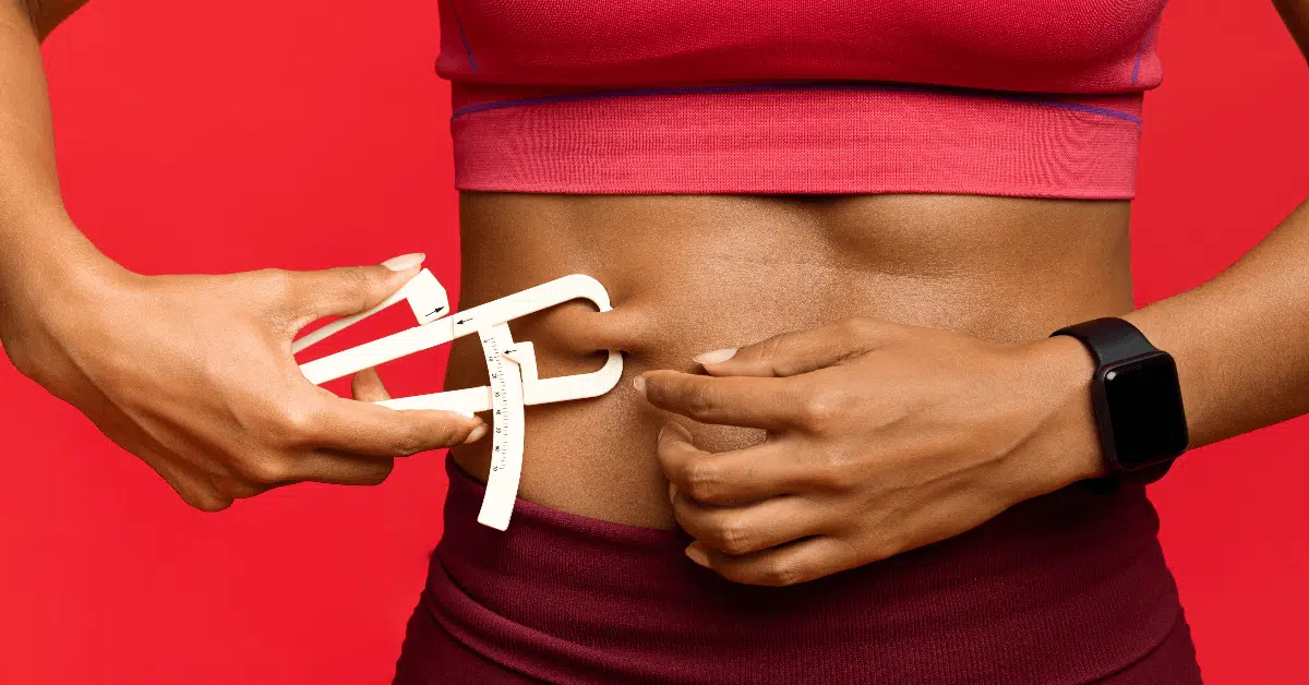 lose body fat with a balanced meal