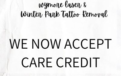 We Now Accept Care Credit